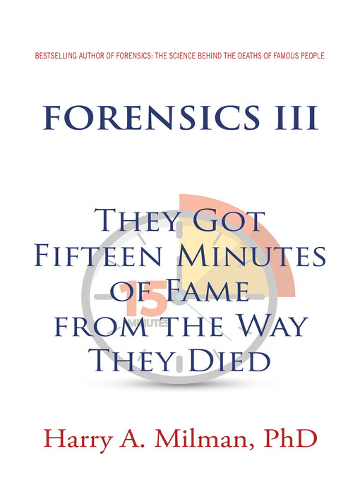 Title details for FORENSICS III by Harry A. Milman PhD - Available